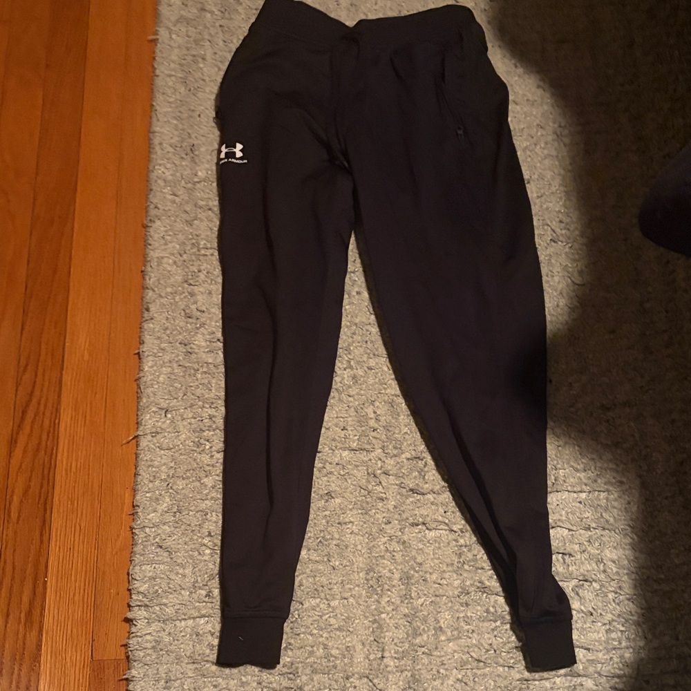Under Armour Kids Black Sweatpants
